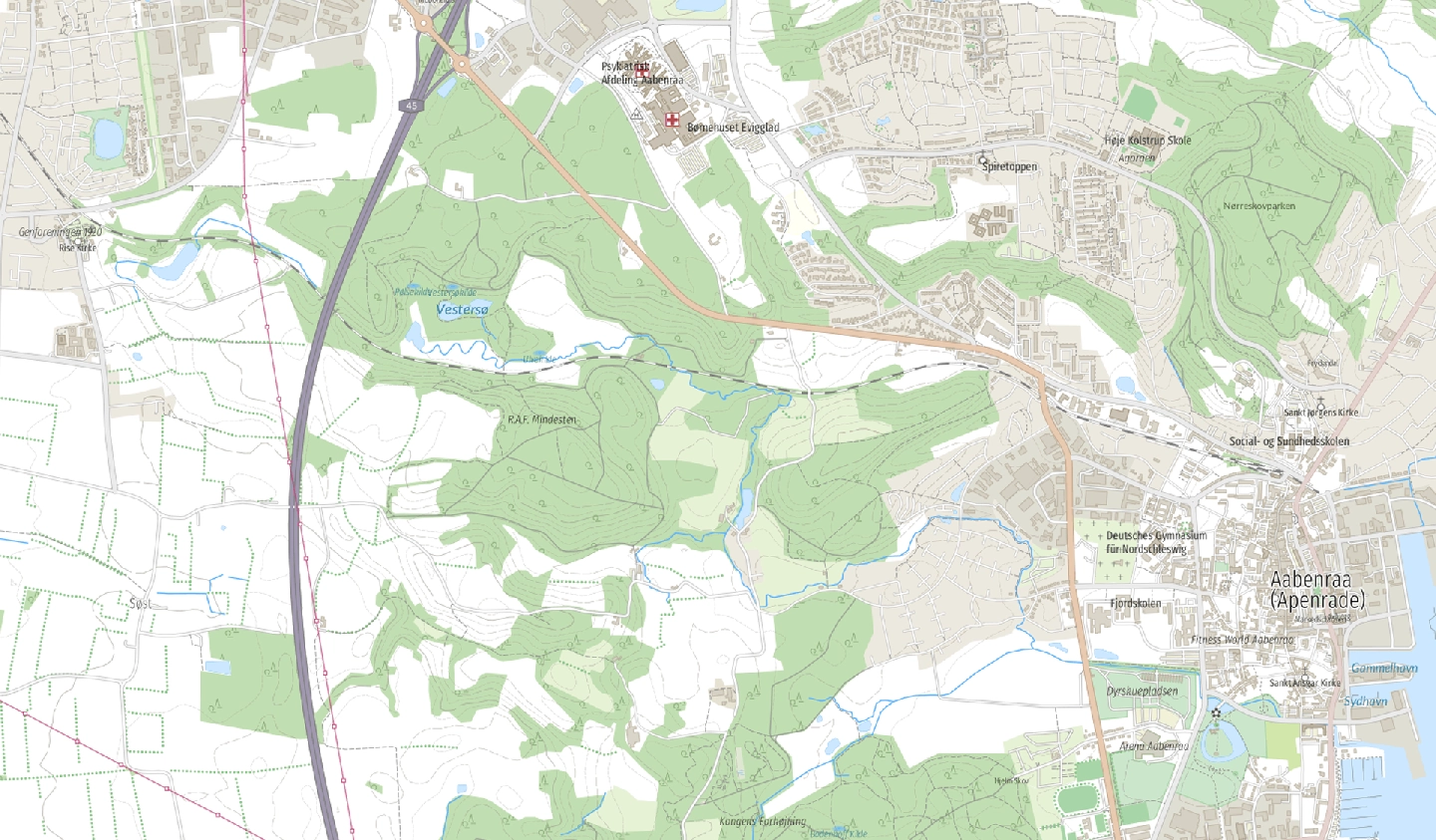 Neue Höhenlinien für Dänemark in onmaps verfügbar