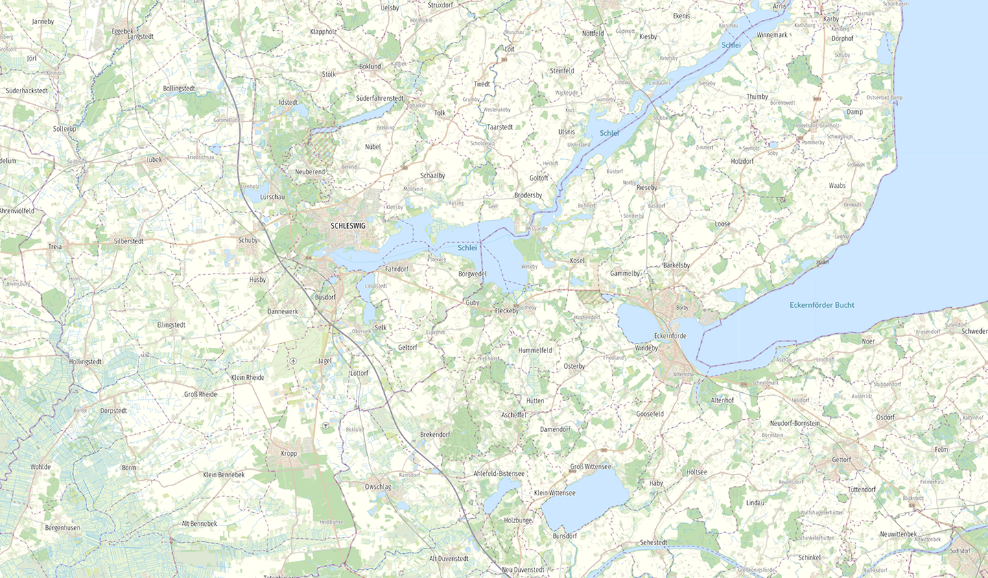 Ostseefjord Schlei GmbH setzt auf onmaps für Karten & Printprodukte