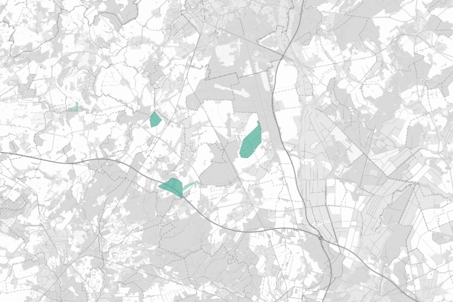 Windpark-Flächen im regionalen Überblick